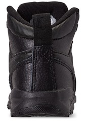Nike Toddler Boys Manoa Leather Boots from Finish Line - BLACK/BLACK-BLACK