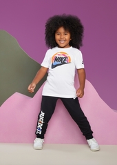 Nike Toddler Boys Sportswear Snow Day Fleece Printed Pants - Black