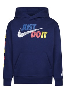 Nike Toddler Boys Sportswear Trend Trekker Fleece Pullover Sweatshirt - Midnight Navy