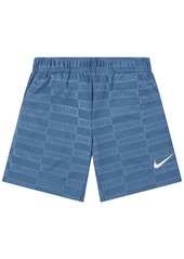 Nike Toddler Boys Textured Club Dri-Fit Shorts - Aegean Storm