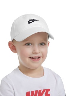 Nike Toddler Futura Curved-Brim Cotton Baseball Cap - White