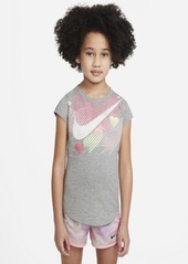 Nike Little Girls Logo Graphic T-shirt
