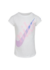 Nike Toddler Girls Short Sleeve Logo Graphic T-shirt