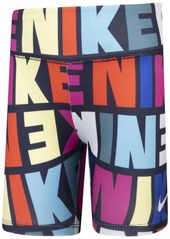 Nike Toddler Girls Snack Pack Biker Shorts - Obsidian