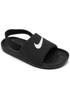 Nike Toddler Kawa Slide Sandals from Finish Line - BLACK/WHITE-WHITE-WHITE