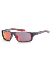 Nike Unisex 59 mm Grey Sunglasses CT8226-021-59