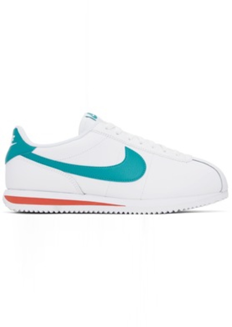 Nike White & Blue Cortez Sneakers