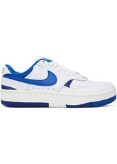 Nike White & Blue Gamma Force Sneakers