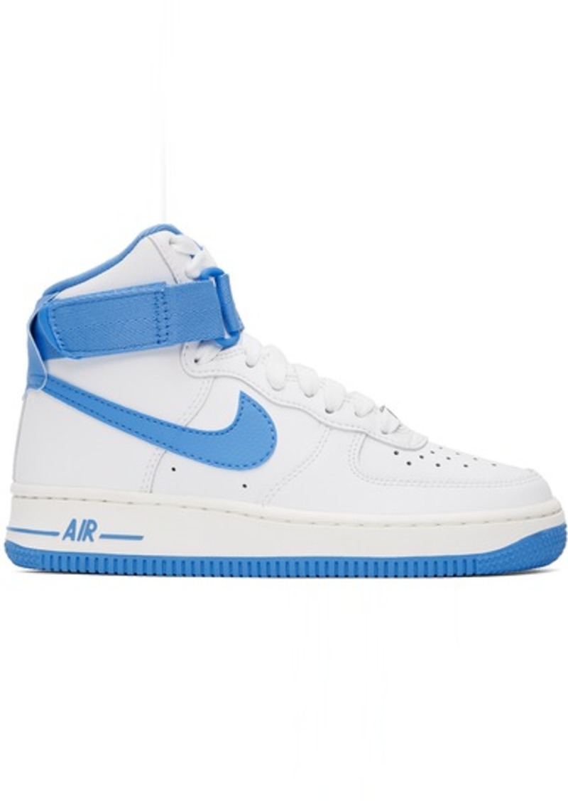 Nike White Air Force 1 High OG Sneakers