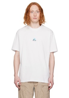 Nike White Embroidered T-Shirt