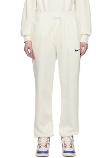 Nike White Phoenix Lounge Pants