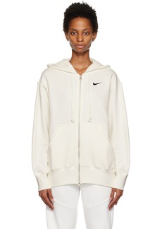 Nike White Sportswear Phoenix Hoodie
