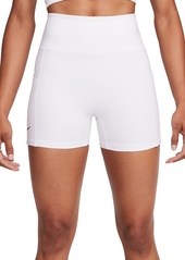 Nike Women's Advantage Dri-fit Tennis Shorts - White/black