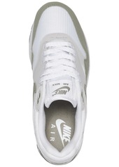 Nike Women's Air Max 1 '87 Casual Sneakers from Finish Line - White/Light Army