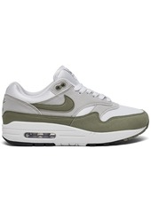 Nike Women's Air Max 1 '87 Casual Sneakers from Finish Line - White/Light Army