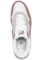 Nike Women's Air Max 1 Casual Sneakers from Finish Line - Smokey Mauve, Summit White