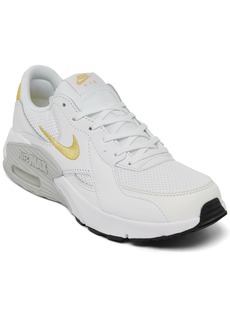 Nike Women's Air Max Excee Casual Sneakers from Finish Line - White, Summit White, Black