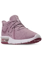 women's air max sequent 4 shield running sneakers from finish line