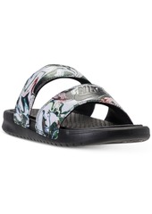 women's benassi duo ultra slide sandals