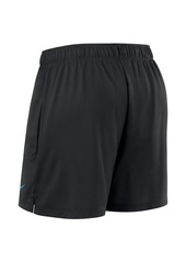 Nike Women's Black Miami Marlins Authentic Collection Knit Shorts - Black