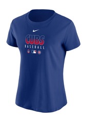 Nike Women's Chicago Cubs Mlb Authentic Baseball T-Shirt