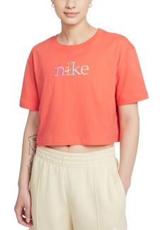 Nike Women's Cotton Cropped T-Shirt