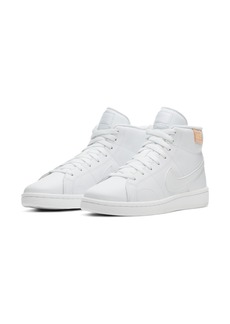 Nike Women's Court Royale 2 Mid High Top Casual Sneakers from Finish Line - White