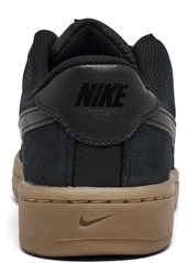 Nike Women's Court Royale 2 Suede Casual Sneakers from Finish Line - Black