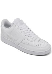 Nike Women's Court Vision Low Casual Sneakers from Finish Line - White