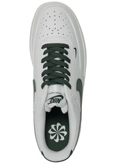 Nike Women's Court Vision Low Next Nature Casual Sneakers from Finish Line - White, Stadium Green, Sail