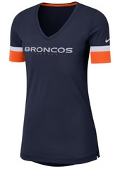 Nike Women's Denver Broncos Dri-Fit Fan Top