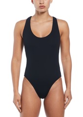 Nike Women's Elevated Essential Crossback One-Piece Swimsuit - Aquarius Blue