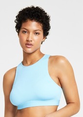 Nike Women's Essential High-Neck Bikini Top - Aquarius Blue