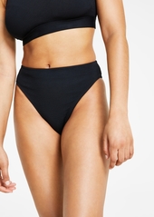 Nike Women's Essential High-Rise Bikini Bottoms - Aquarius Blue