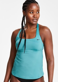 Nike Women's Essential Square Neck Racerback Tankini Top - Bicoastal