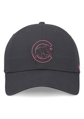 Nike Women's Graphite Chicago Cubs Desert Berry Club Adjustable Hat - Graphite