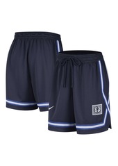 Nike Women's Navy Dallas Mavericks Sideline Fly Crossover Performance Shorts - Navy, Royal