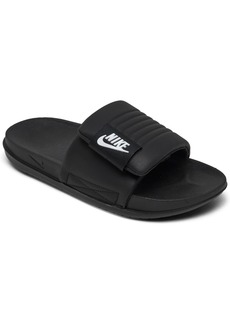 Nike Women's Offcourt Adjust Slide Sandals from Finish Line - Black, White