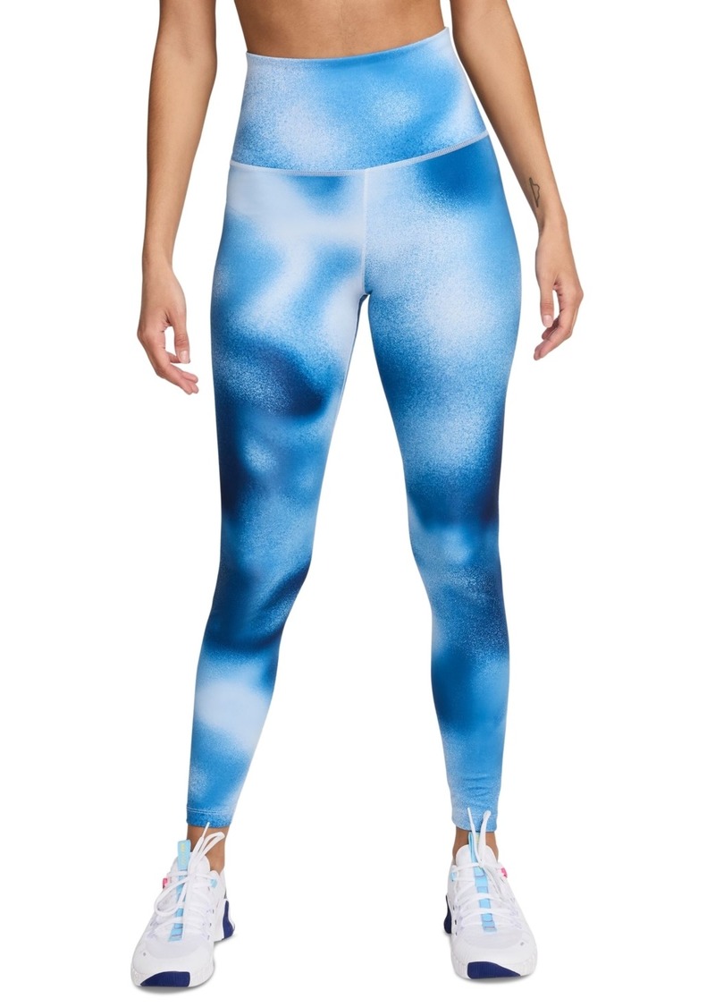 Nike Women's One High-Waist Full-Length Leggings - Court Blue