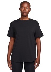 Nike Women's One Relaxed Dri-fit Short-Sleeve Top - Black/black