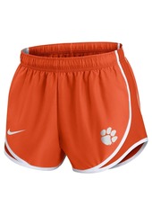 Nike Women's Orange Clemson Tigers Primetime Tempo Performance Shorts - Orange, White