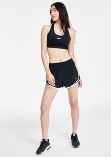Nike Womens Plus Size Swoosh Padded Logo Sports Bra Running Shorts