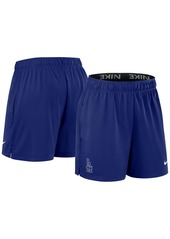 Nike Women's Royal Los Angeles Dodgers Authentic Collection Knit Shorts - Royal