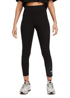 Nike Women's Sportswear Classic High-Waisted 7/8 Leggings - Black/sail