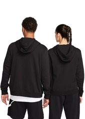 Nike Women's Sportswear Club Fleece Logo Pullover Hoodie - Black/white