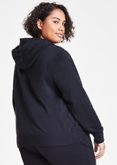 Nike Women's Sportswear Club Fleece Logo Pullover Hoodie - Black/white