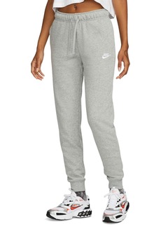 Nike Women's Sportswear Club Fleece Mid-Rise Joggers - Dark Grey Heather