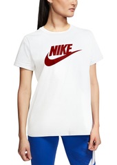 Nike Women's Sportswear Cotton Logo T-Shirt