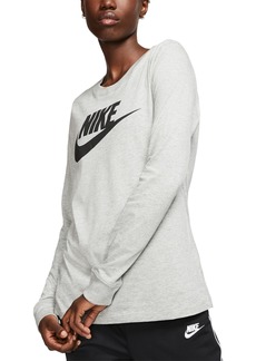 Nike Women's Sportswear Essential Cotton Logo Top