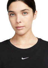 Nike Women's Sportswear Premium Essentials Long-Sleeve T-Shirt - Black